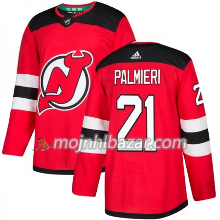 Dresovi New Jersey Devils Kyle Palmieri 21 Adidas 2017-2018 Crvena Authentic - Muške